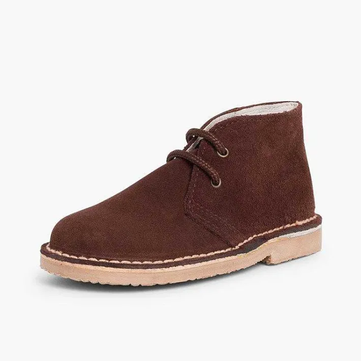 Zapatos Colegiales<Pisamonas Pisacacas Niños Botas Safari Cordones