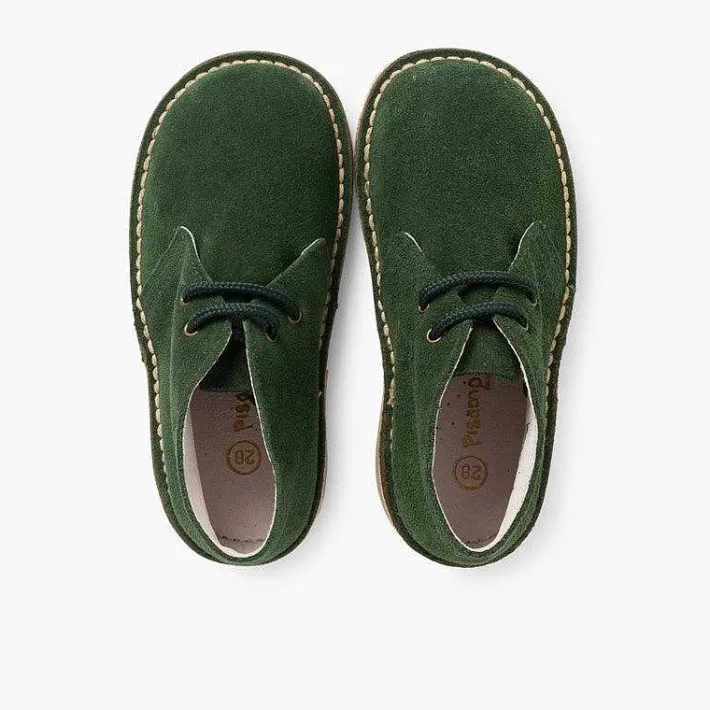 Zapatos Colegiales<Pisamonas Pisacacas Niños Botas Safari Cordones
