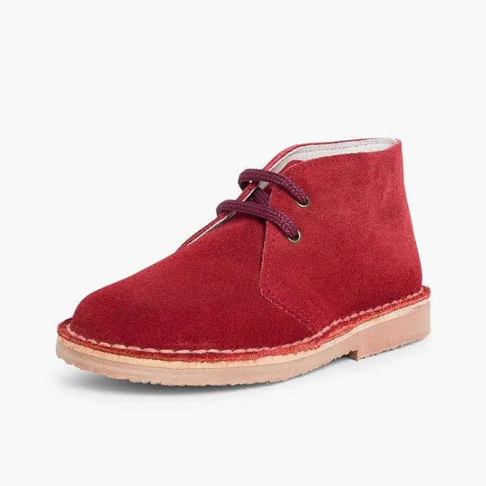 Zapatos Colegiales<Pisamonas Pisacacas Niños Botas Safari Cordones