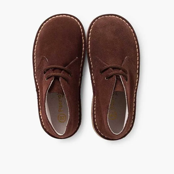 Zapatos Colegiales<Pisamonas Pisacacas Niños Botas Safari Cordones