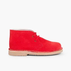 Zapatos Colegiales<Pisamonas Pisacacas Niños Botas Safari Cordones