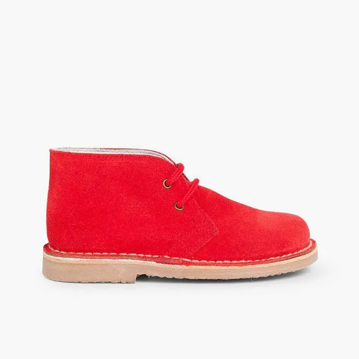Zapatos Colegiales<Pisamonas Pisacacas Niños Botas Safari Cordones
