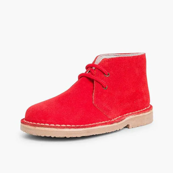 Zapatos Colegiales<Pisamonas Pisacacas Niños Botas Safari Cordones