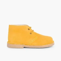 Zapatos Colegiales<Pisamonas Pisacacas Niños Botas Safari Cordones