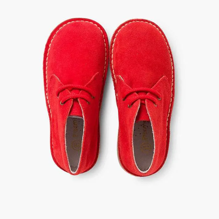Zapatos Colegiales<Pisamonas Pisacacas Niños Botas Safari Cordones