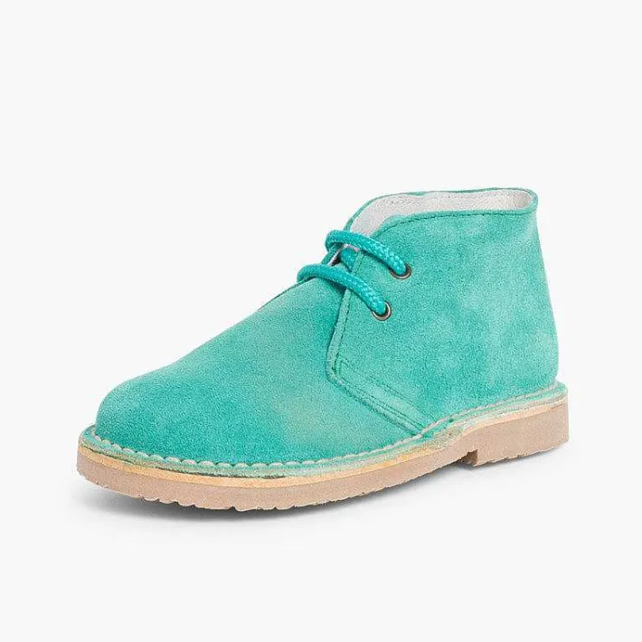 Zapatos Colegiales<Pisamonas Pisacacas Niños Botas Safari Cordones