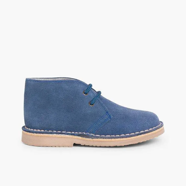 Zapatos Colegiales<Pisamonas Pisacacas Niños Botas Safari Cordones