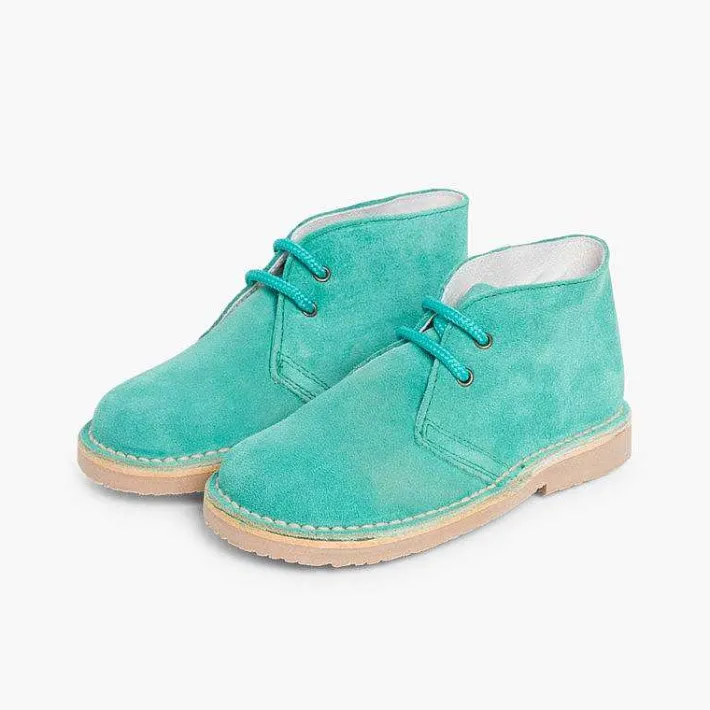 Zapatos Colegiales<Pisamonas Pisacacas Niños Botas Safari Cordones