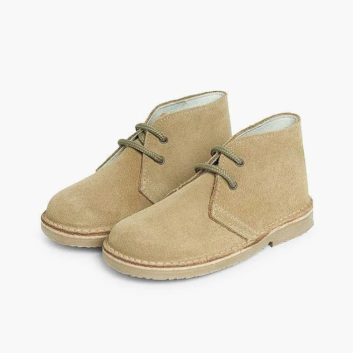 Zapatos Colegiales<Pisamonas Pisacacas Niños Botas Safari Cordones