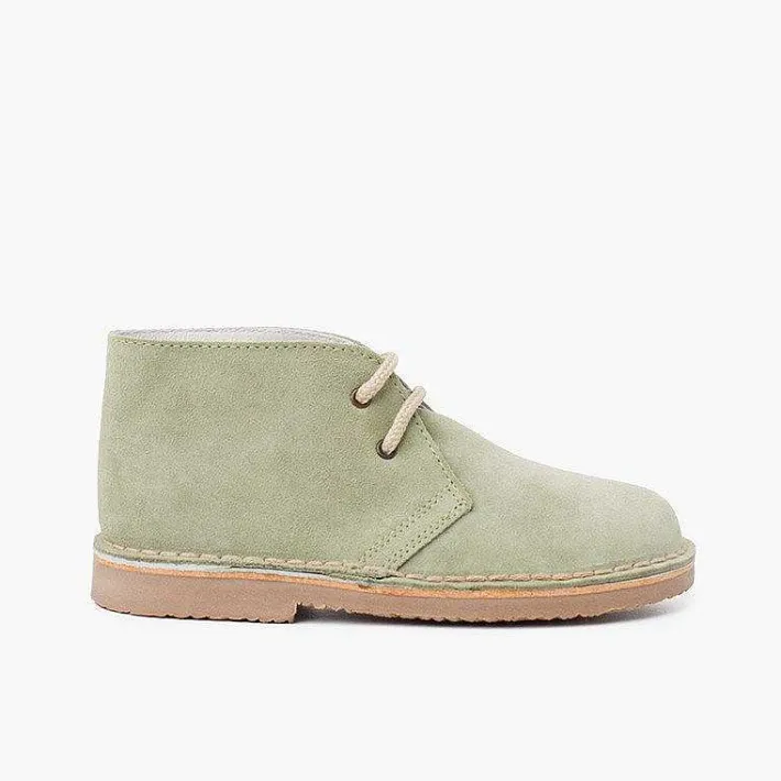 Zapatos Colegiales<Pisamonas Pisacacas Niños Botas Safari Cordones