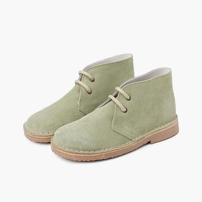 Zapatos Colegiales<Pisamonas Pisacacas Niños Botas Safari Cordones