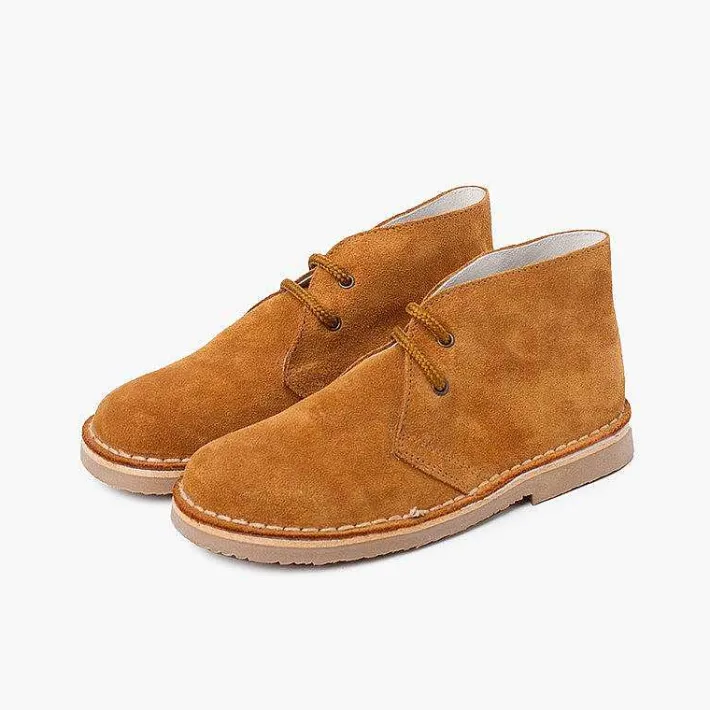 Zapatos Colegiales<Pisamonas Pisacacas Niños Botas Safari Cordones