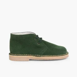 Zapatos Colegiales<Pisamonas Pisacacas Niños Botas Safari Cordones