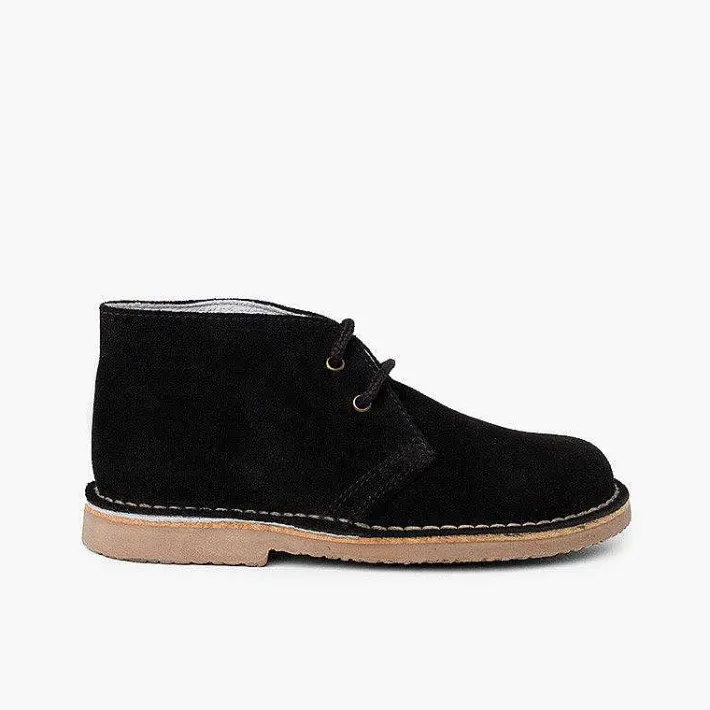 Zapatos Colegiales<Pisamonas Pisacacas Niños Botas Safari Cordones