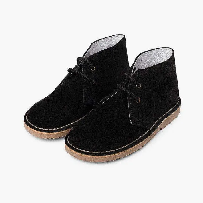 Zapatos Colegiales<Pisamonas Pisacacas Niños Botas Safari Cordones