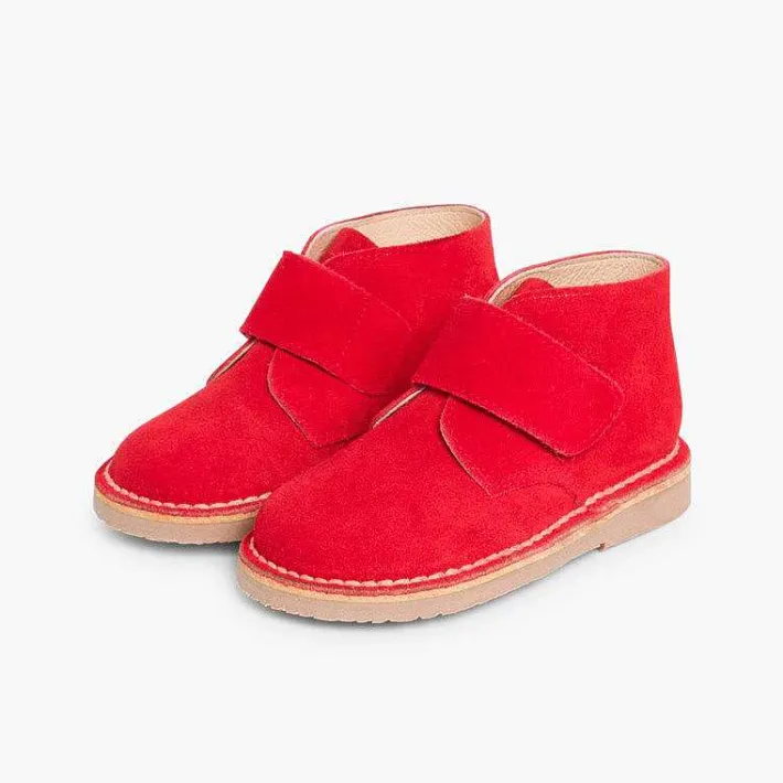 Zapatos Colegiales<Pisamonas Pisacacas Niños Botas Safari Tira Adherente