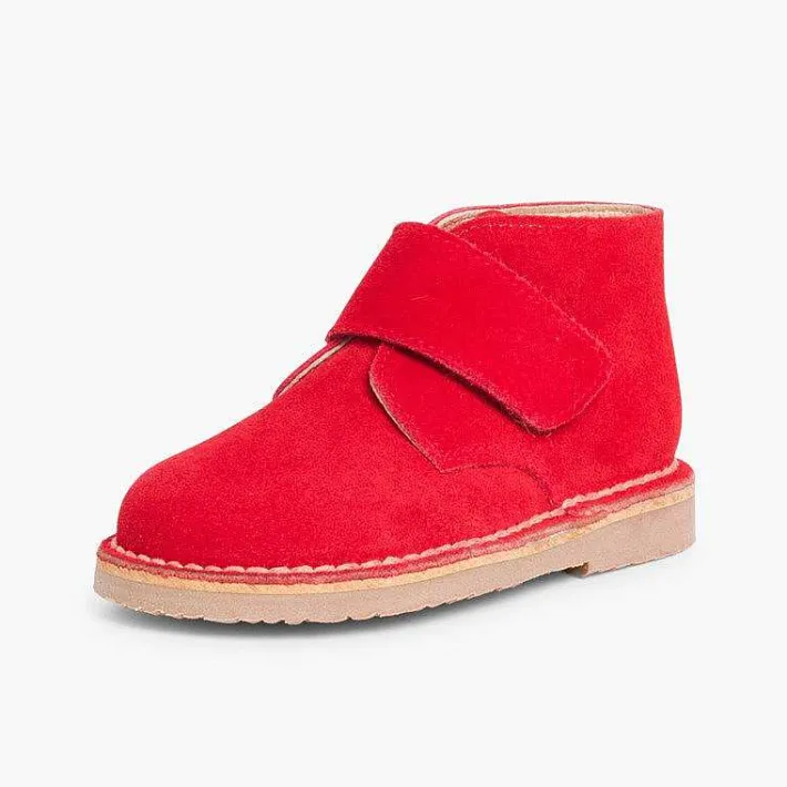Zapatos Colegiales<Pisamonas Pisacacas Niños Botas Safari Tira Adherente