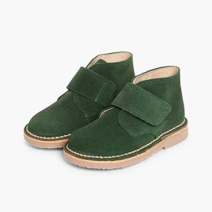 Zapatos Colegiales<Pisamonas Pisacacas Niños Botas Safari Tira Adherente