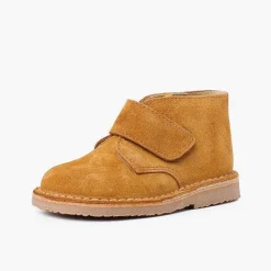 Zapatos Colegiales<Pisamonas Pisacacas Niños Botas Safari Tira Adherente
