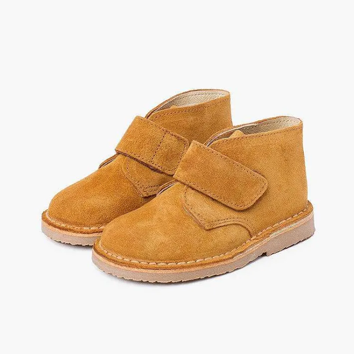 Zapatos Colegiales<Pisamonas Pisacacas Niños Botas Safari Tira Adherente