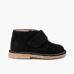 Zapatos Colegiales<Pisamonas Pisacacas Niños Botas Safari Tira Adherente