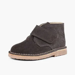 Zapatos Colegiales<Pisamonas Pisacacas Niños Botas Safari Tira Adherente