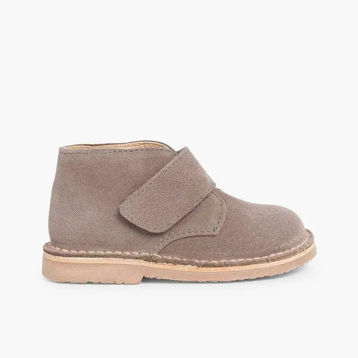 Zapatos Colegiales<Pisamonas Pisacacas Niños Botas Safari Tira Adherente