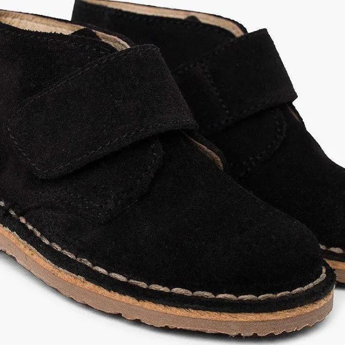 Zapatos Colegiales<Pisamonas Pisacacas Niños Botas Safari Tira Adherente