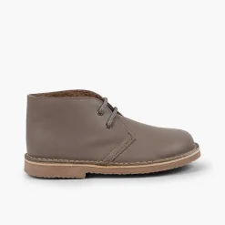 Pisacacas Botas Safari<Pisamonas Pisacacas Piel Cordones Forro Tipo Borrego