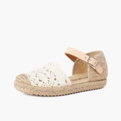 Sandalias<Pisamonas Sandalia Alpargata Macrame Niña Con Hebilla