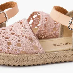 Sandalias<Pisamonas Sandalia Alpargata Macrame Niña Con Hebilla
