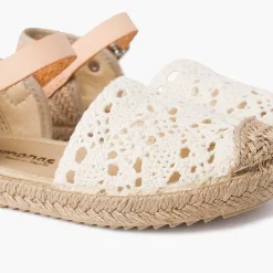 Sandalias<Pisamonas Sandalia Alpargata Macrame Niña Con Hebilla