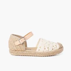 Sandalias<Pisamonas Sandalia Alpargata Macrame Niña Con Hebilla