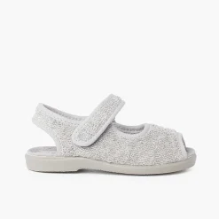 Zapatillas Casa<Pisamonas Sandalia Casa Rizo Toalla Tira Adherente