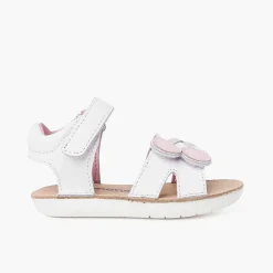 Sandalias<Pisamonas Sandalia Niña Dibujo Cerezas Tira Adherente Color Blanco
