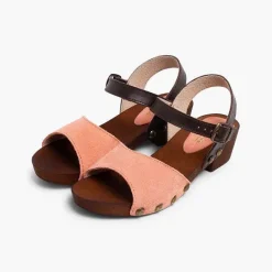 Sandalias<Pisamonas Sandalia Niña Y Mujer Serraje Suela Tipo Madera