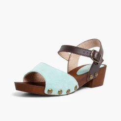 Sandalias<Pisamonas Sandalia Niña Y Mujer Serraje Suela Tipo Madera