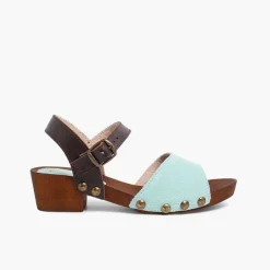 Sandalias<Pisamonas Sandalia Niña Y Mujer Serraje Suela Tipo Madera