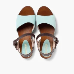Sandalias<Pisamonas Sandalia Niña Y Mujer Serraje Suela Tipo Madera