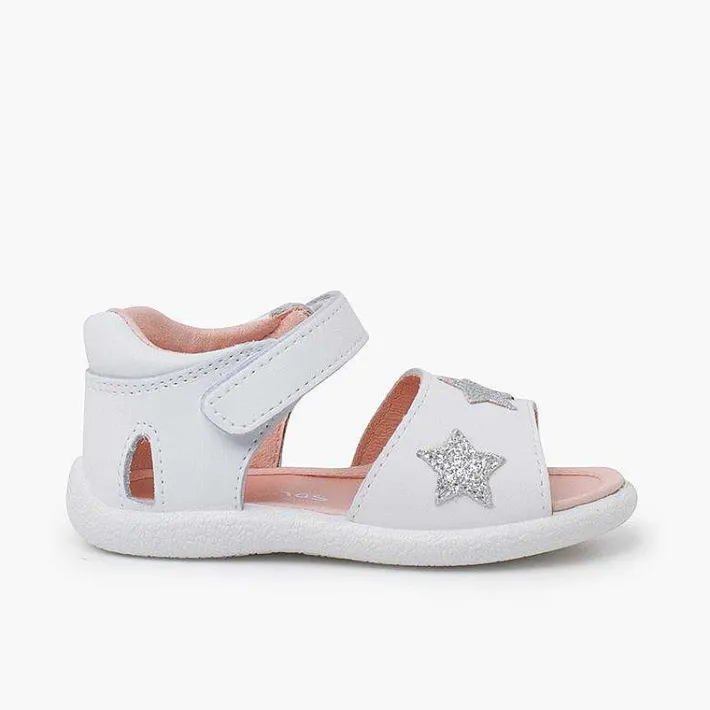 Sandalias<Pisamonas Sandalias Bebe Niña Estrellas Purpurina