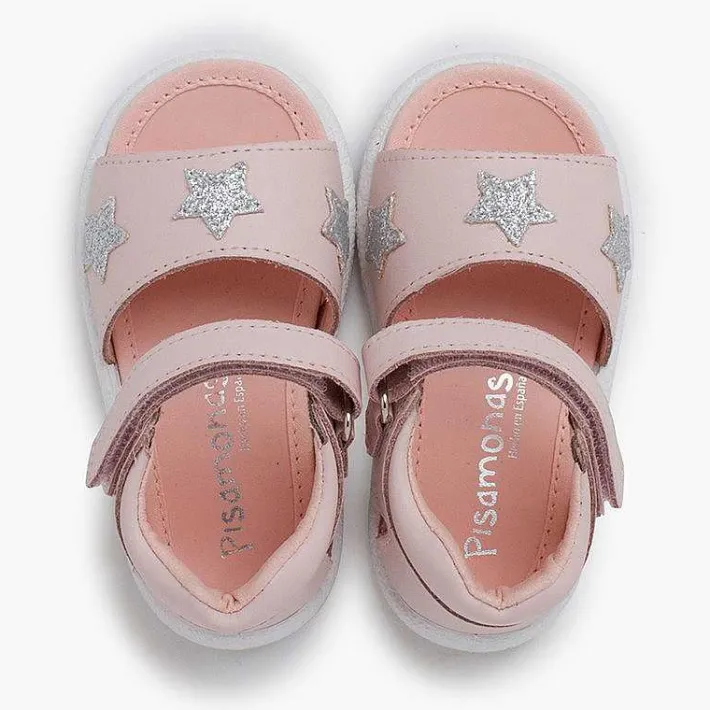 Sandalias<Pisamonas Sandalias Bebe Niña Estrellas Purpurina