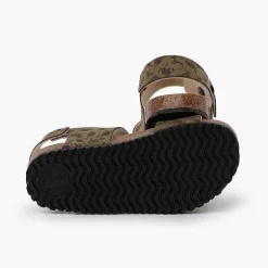 Sandalias<Pisamonas Sandalias Bio Unisex Hebillas Dinosaurios Color Kaki