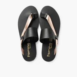 Sandalias<Pisamonas Sandalias De Dedo Metalizadas Niña Y Mujer