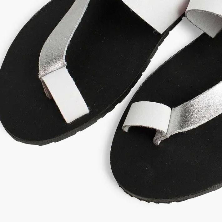 Sandalias<Pisamonas Sandalias De Dedo Metalizadas Niña Y Mujer