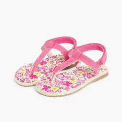 Sandalias<Pisamonas Sandalias De Dedo Niña Lona Tira Adherente