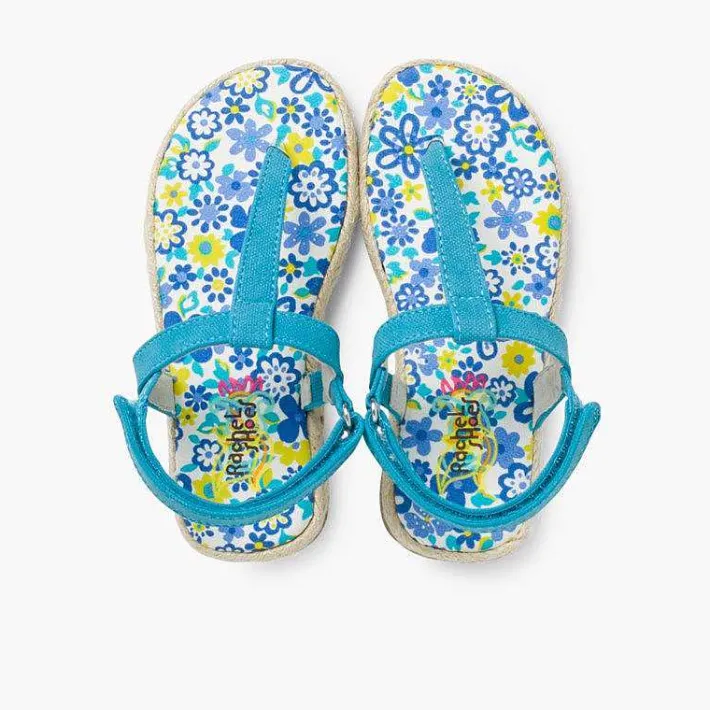 Sandalias<Pisamonas Sandalias De Dedo Niña Lona Tira Adherente