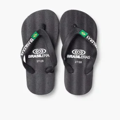Cangrejeras Y Playa<Pisamonas Sandalias De Goma Brasileras Unisex Color Negro
