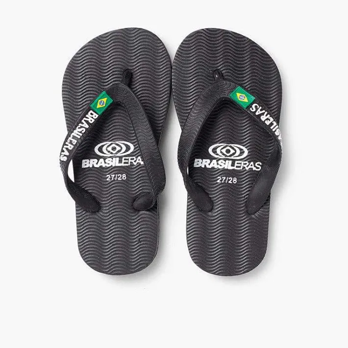 Cangrejeras Y Playa<Pisamonas Sandalias De Goma Brasileras Unisex Color Negro