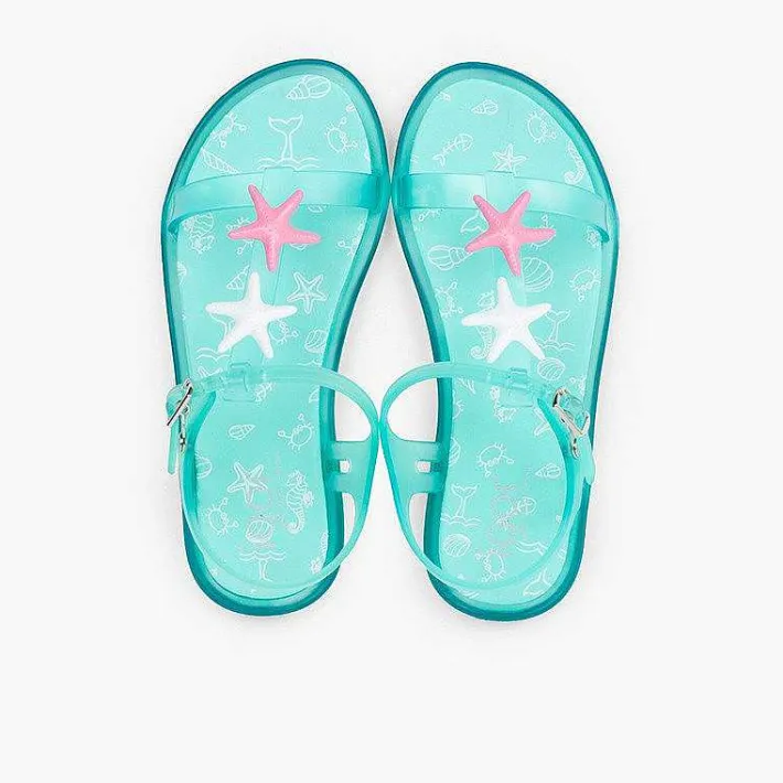 Sandalias<Pisamonas Sandalias Goma Niña Estrellas De Mar