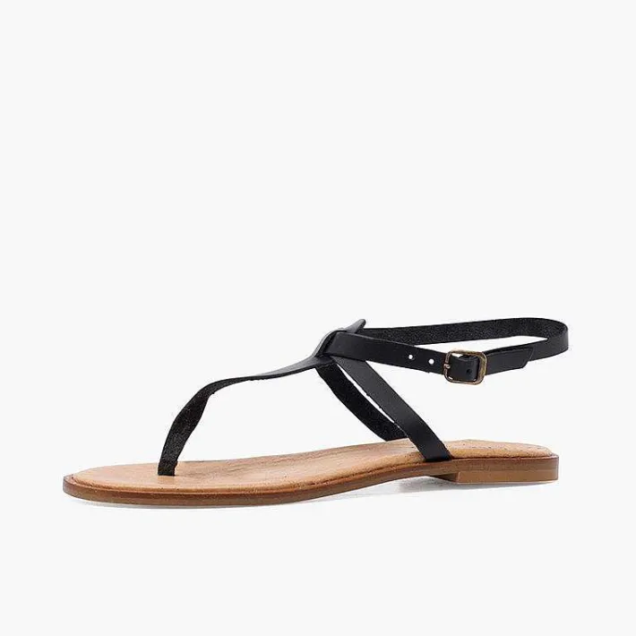 Sandalias<Pisamonas Sandalias Mujer Con Tachuelas De Piel